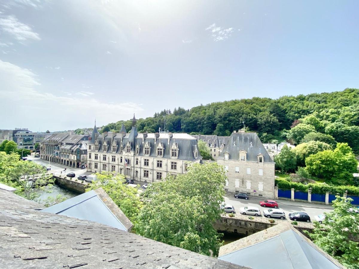 Le Nid Des Quais - Vue Panoramique Au Coeur De La Ville - Wifi - Entree Autonome Quimper Ngoại thất bức ảnh