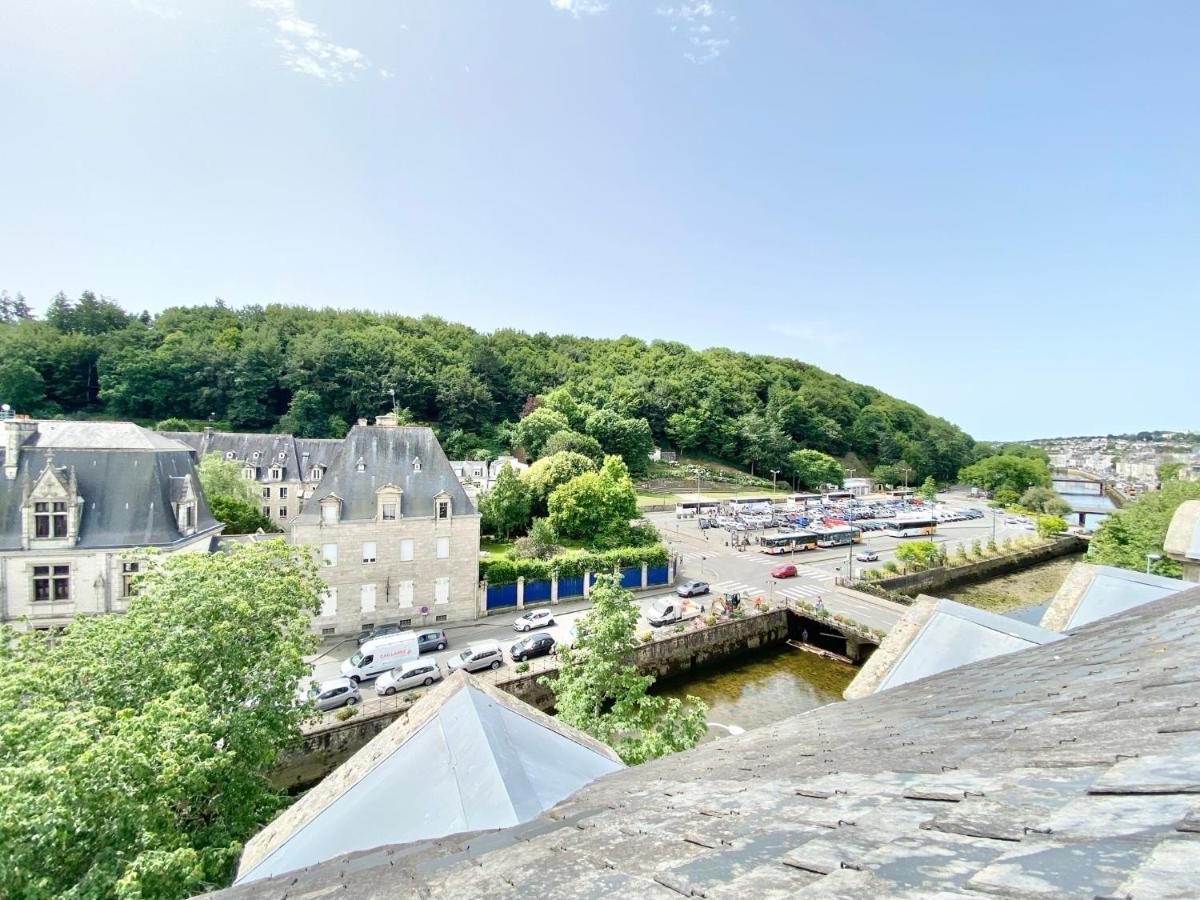 Le Nid Des Quais - Vue Panoramique Au Coeur De La Ville - Wifi - Entree Autonome Quimper Ngoại thất bức ảnh