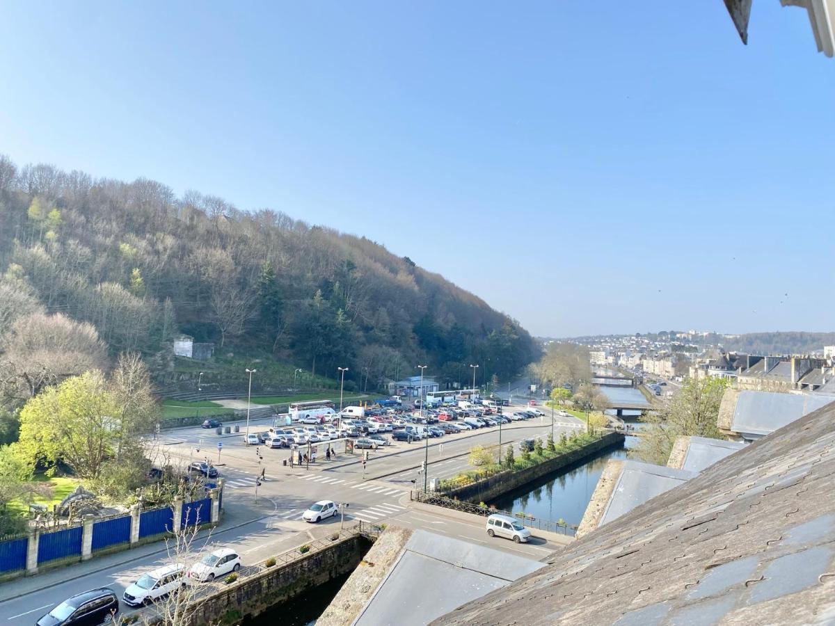 Le Nid Des Quais - Vue Panoramique Au Coeur De La Ville - Wifi - Entree Autonome Quimper Ngoại thất bức ảnh